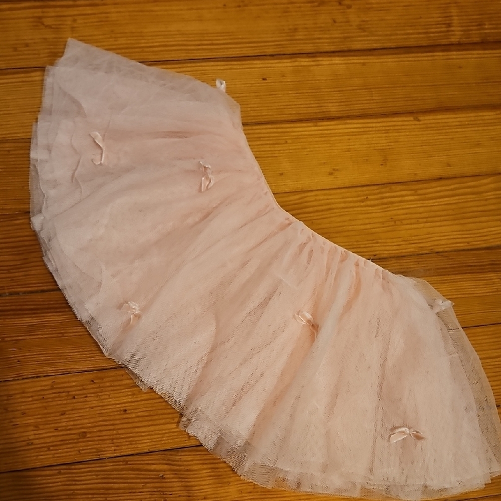 Elegant Pink Tulle Skirt